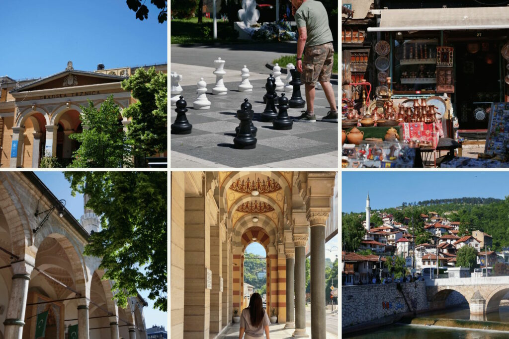activités et visites à faire dans le centre-ville de Sarajevo