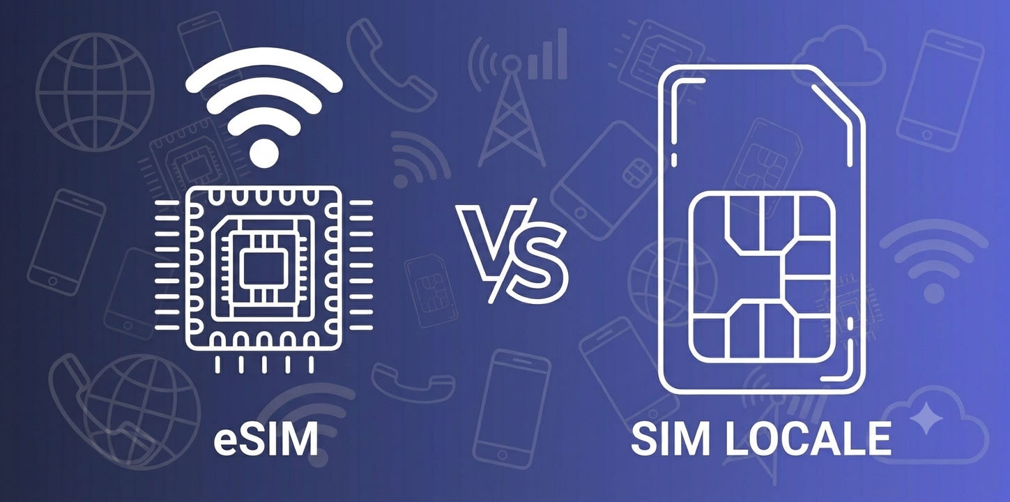 eSIM vs carte SIM locale, laquelle choisir en voyage?