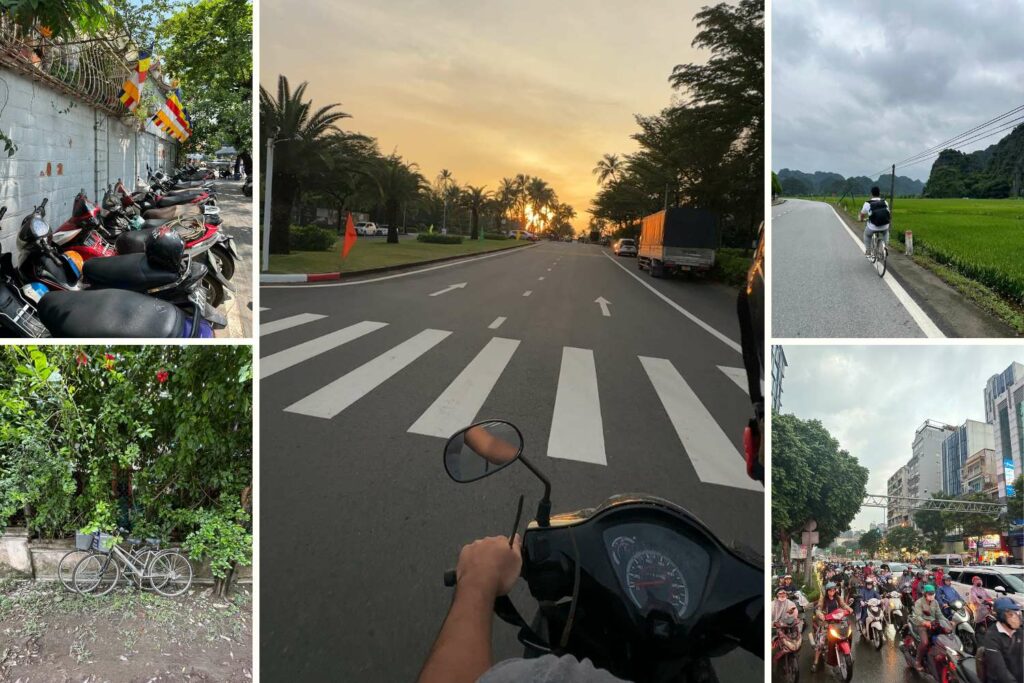 Le scooter est un moyen de se déplacer facilement au Vietnam mais sous quelques conditions