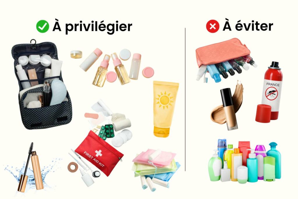 que prendre dans sa trousse de toilette en Asie du Sud est?