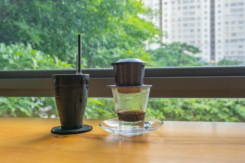 café typique vietnamien