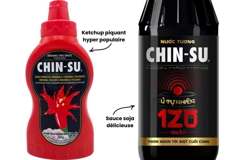souvenir original du Vietnam: des sauces typiques de la marque Chin Su